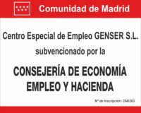 Placa Comunidad de Madrid